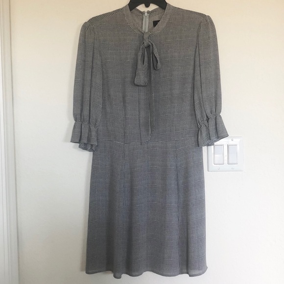 Reformation Cassie Tie Neck Minidress - Picture 3 of 8